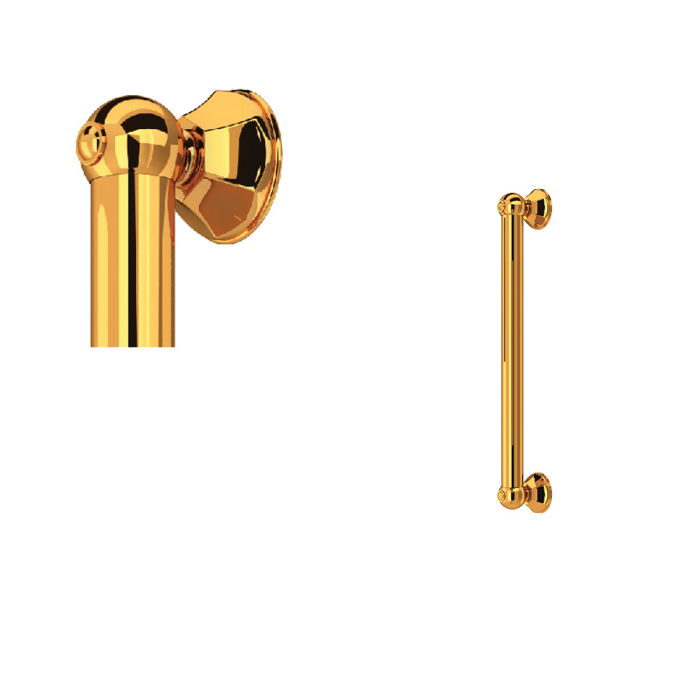 Rohl 1277IB 18" Grab Bar - Italian Brass
