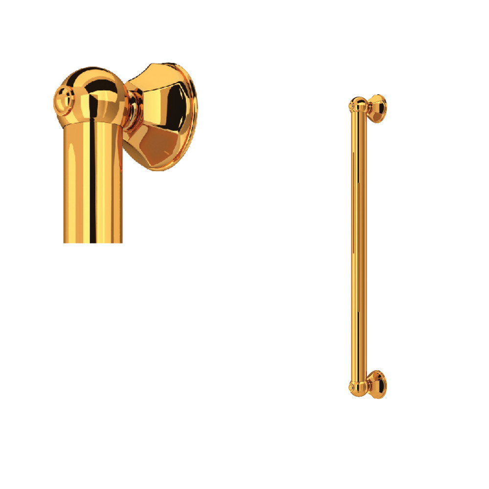 Rohl 1278IB 24" Grab Bar - Italian Brass