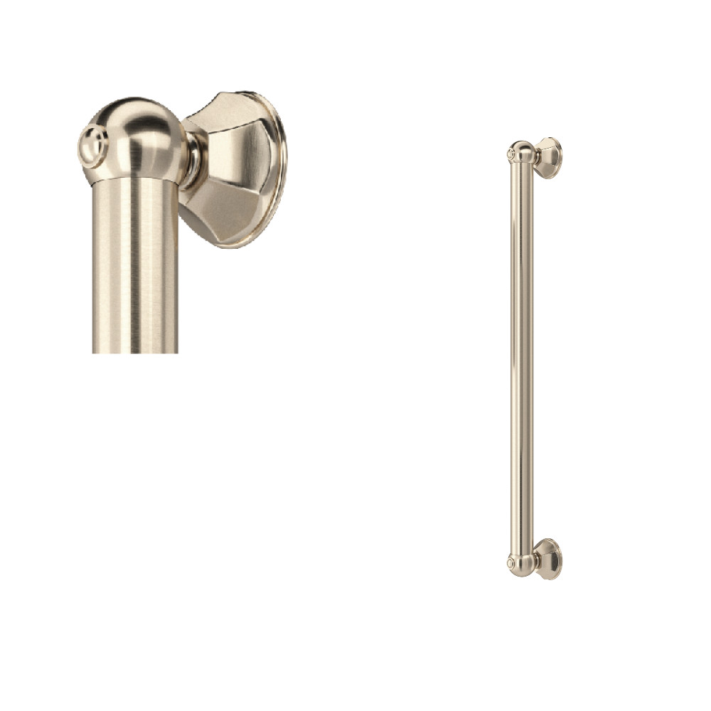 Rohl 1278STN 24" Grab Bar - Satin Nickel