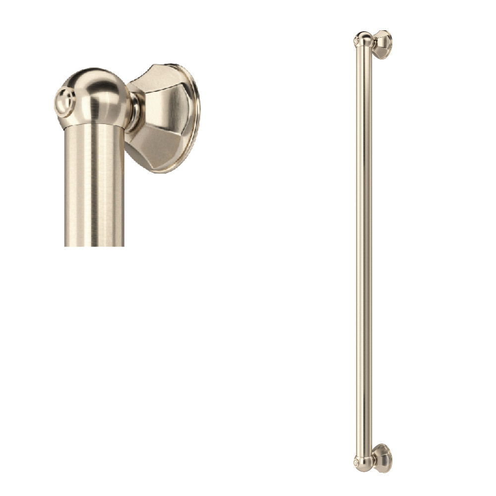 Rohl 1279STN 36" Grab Bar - Satin Nickel