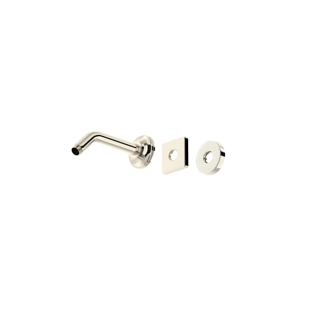 Rohl 1440/6PN 7" Wall Mount Shower Arm - Polished Nickel