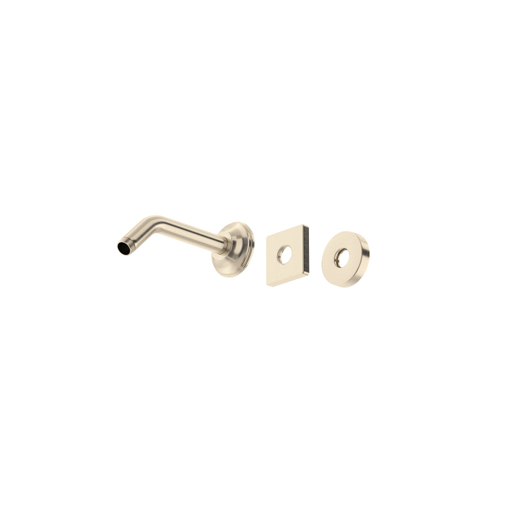 Rohl 1440/6STN 7" Wall Mount Shower Arm - Satin Nickel