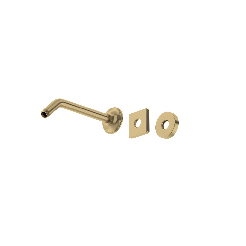 Rohl 1440/8AG 9" Wall Mount Shower Arm - Antique Gold