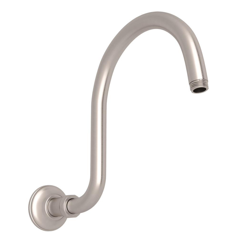 Rohl 1475/12STN 12" Wall Mount Shower Arm - Satin Nickel