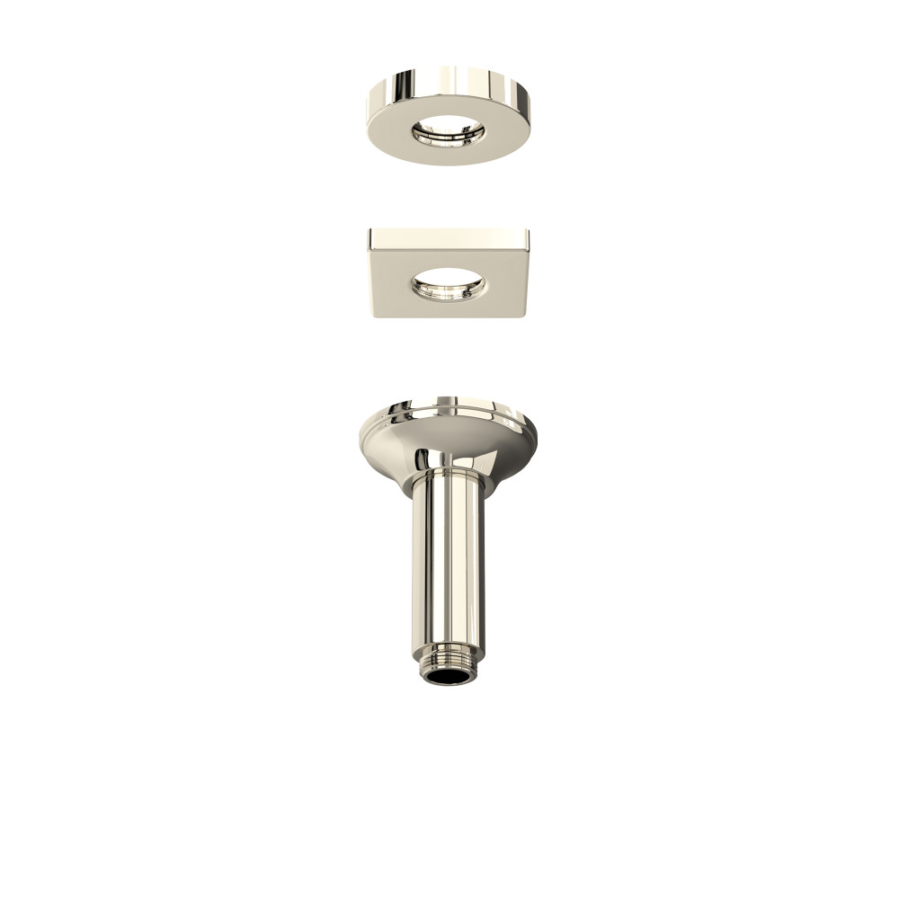 Rohl 1505/3PN 4" Ceiling Mount Shower Arm - Polished Nickel