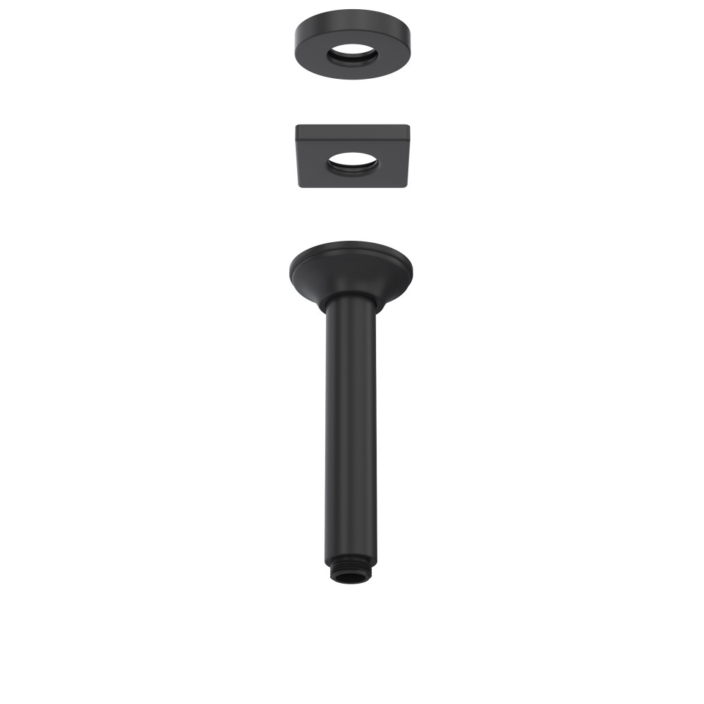 Rohl 1505/6MB 7" Ceiling Mount Shower Arm - Matte Black