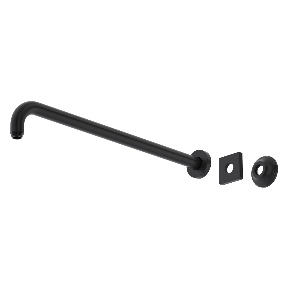 Rohl 200127SAMB 20" Wall Mount Shower Arm - Matte Black
