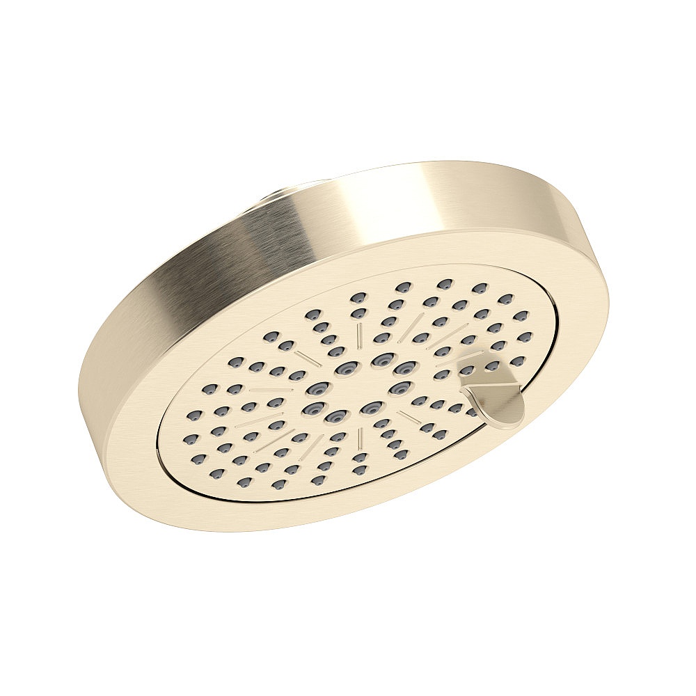 Rohl 60126MF6STN 6" 6-Function Showerhead - Satin Nickel