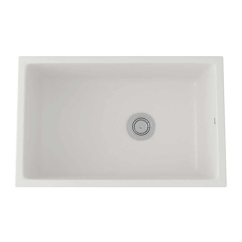 Rohl 6307-68 Allia™ 32" Fireclay Single Bowl Undermount Kitchen Sink - Pergame