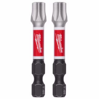 Milwaukee 48-32-6000 SHOCKWAVE™ Impact Duty 2" T45 Impact Bit, 2 Pack