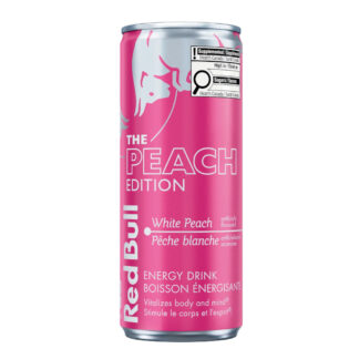 Red Bull RB249839 250ml Energy Drink - White Peach