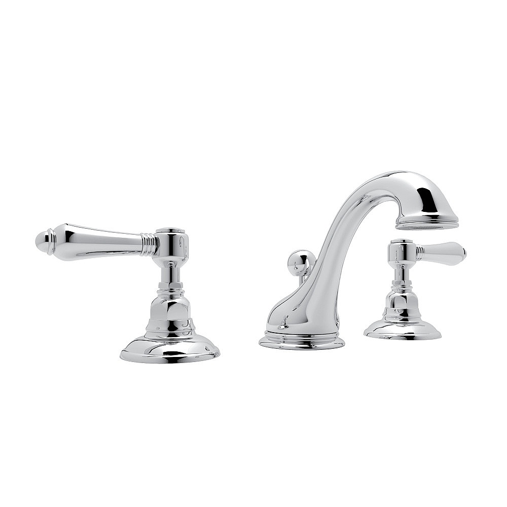 Rohl A1408LMAPC-2 Acqui® Widespread Lavatory Faucet With Low Spout - Polished Chrome