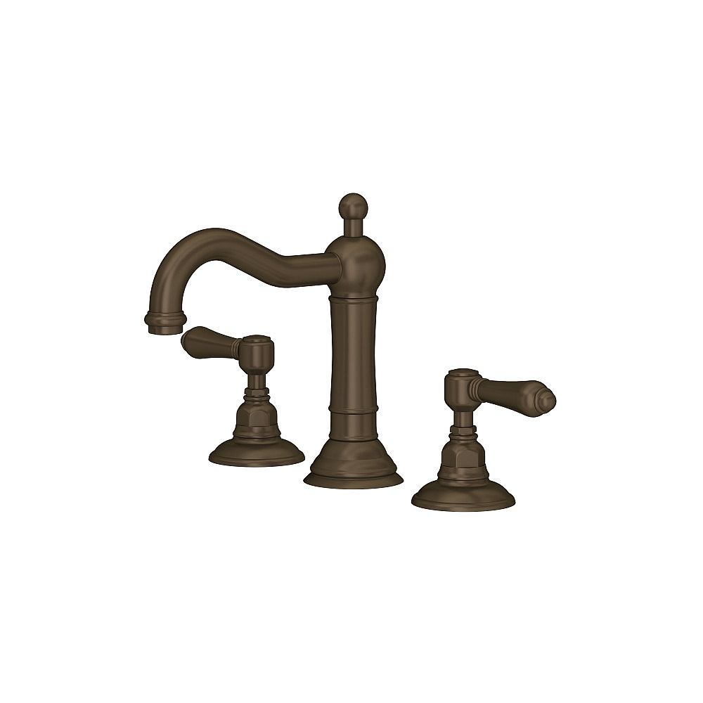 Rohl A1409LMTCB-2 Acqui® Widespread Lavatory Faucet - Tuscan Brass