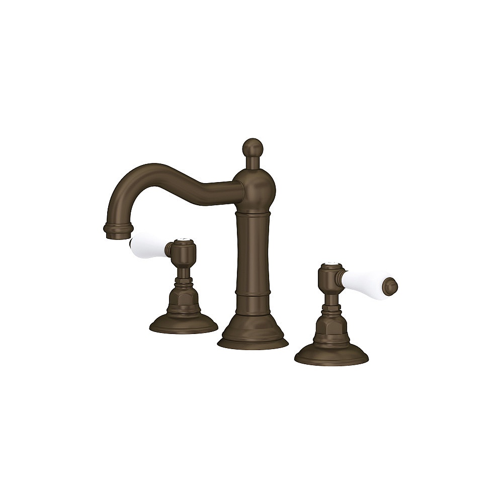Rohl A1409LPTCB-2 Acqui® Widespread Lavatory Faucet - Tuscan Brass