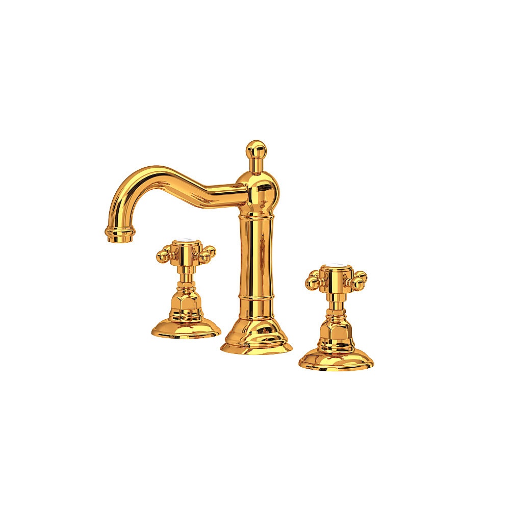 Rohl A1409XMIB-2 Acqui® Widespread Lavatory Faucet - Italian Brass