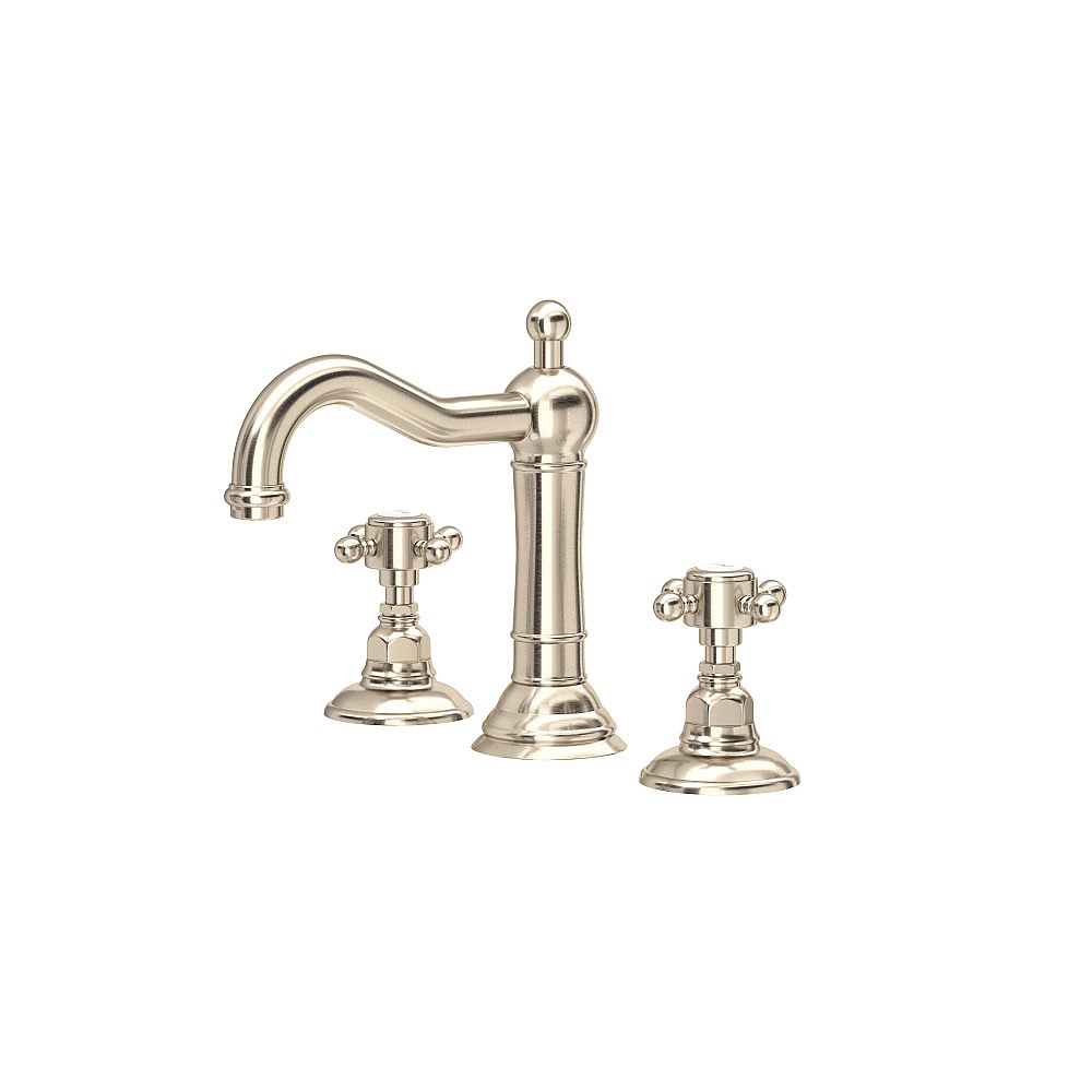 Rohl A1409XMSTN-2 Acqui® Widespread Lavatory Faucet - Satin Nickel