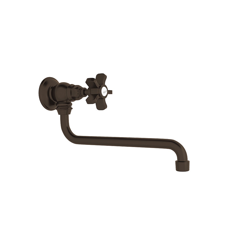 Rohl A1445XTCB-2 Pot Filler - Tuscan Brass