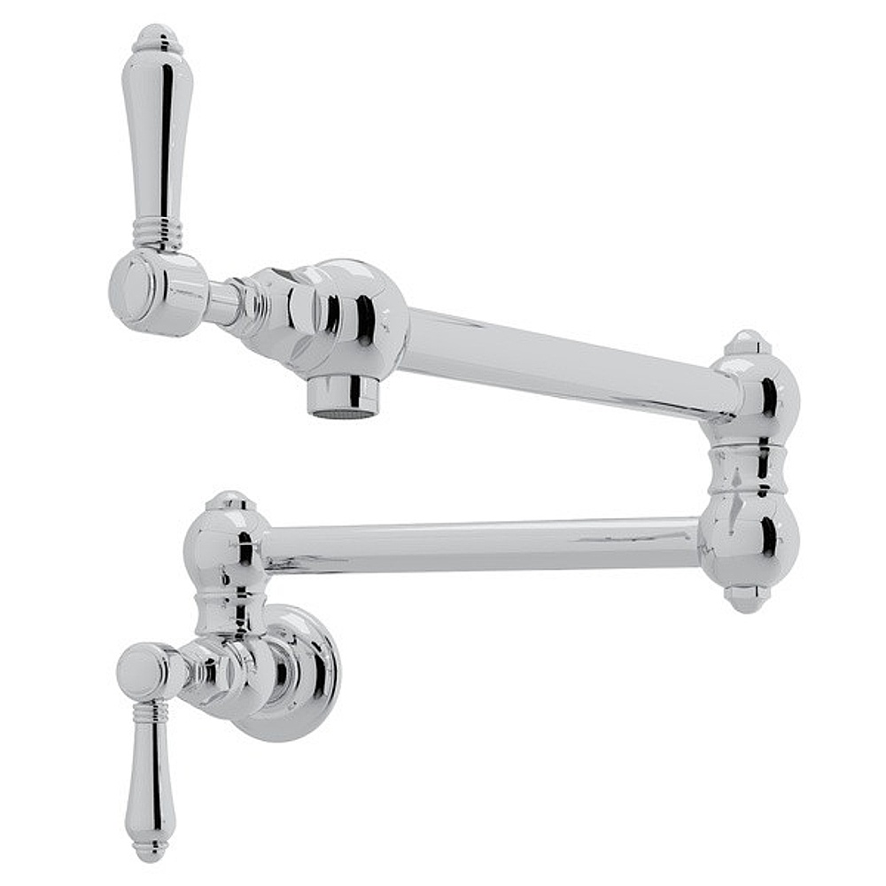Rohl A1451LMAPC-2 Pot Filler - Polished Chrome