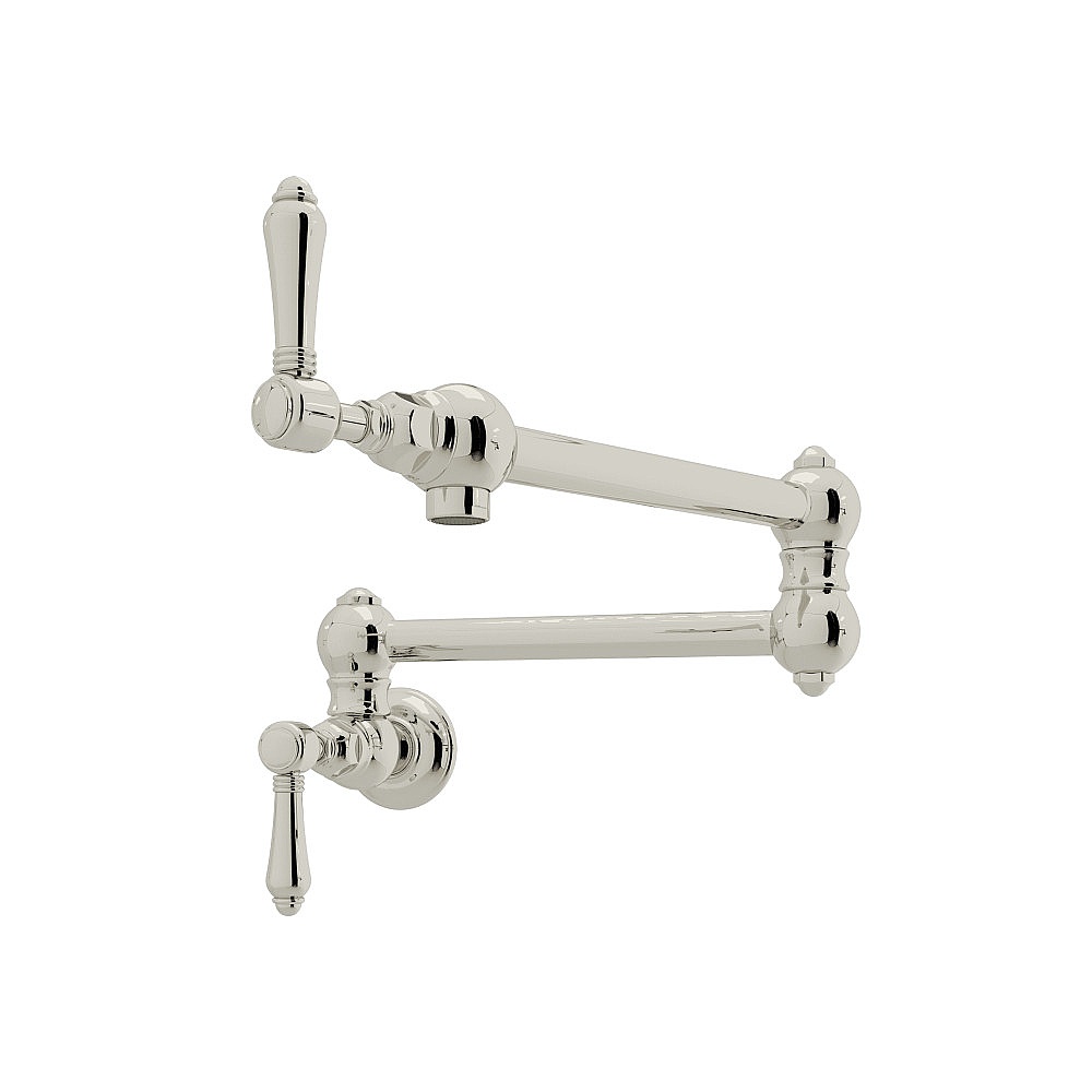 Rohl A1451LMPN-2 Pot Filler - Polished Nickel