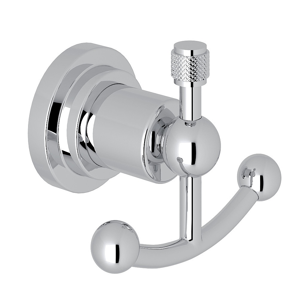 Rohl A1481IWAPC Campo™ Double Robe Hook - Polished Chrome