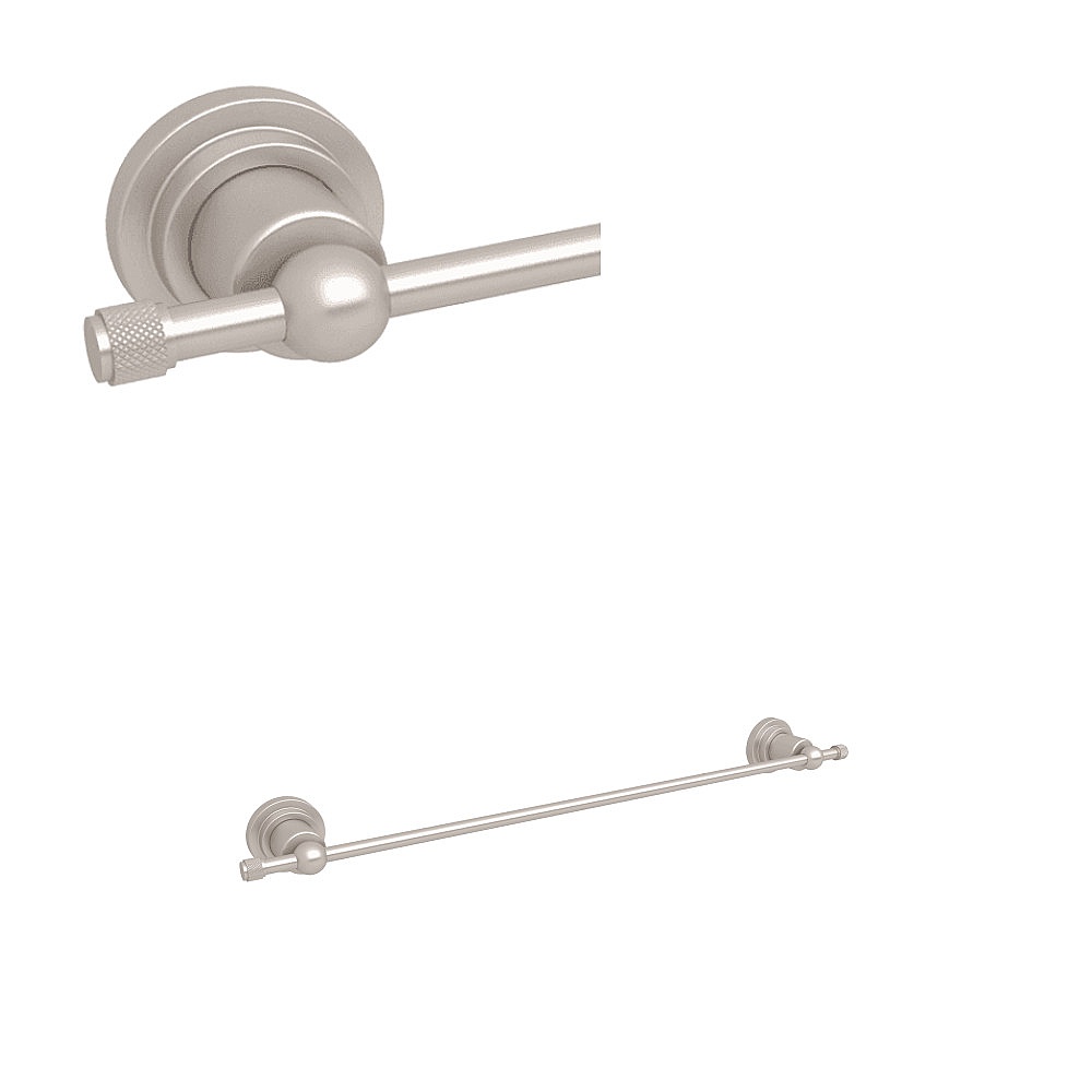 Rohl A1484IWSTN Campo™ 18" Towel Bar - Satin Nickel