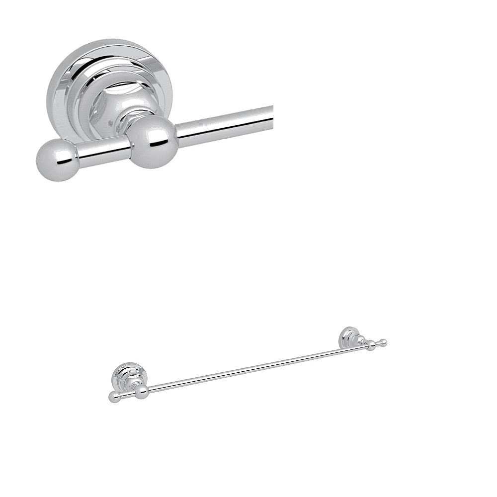 Rohl A1484LIAPC San Giovanni™ 18" Towel Bar - Polished Chrome