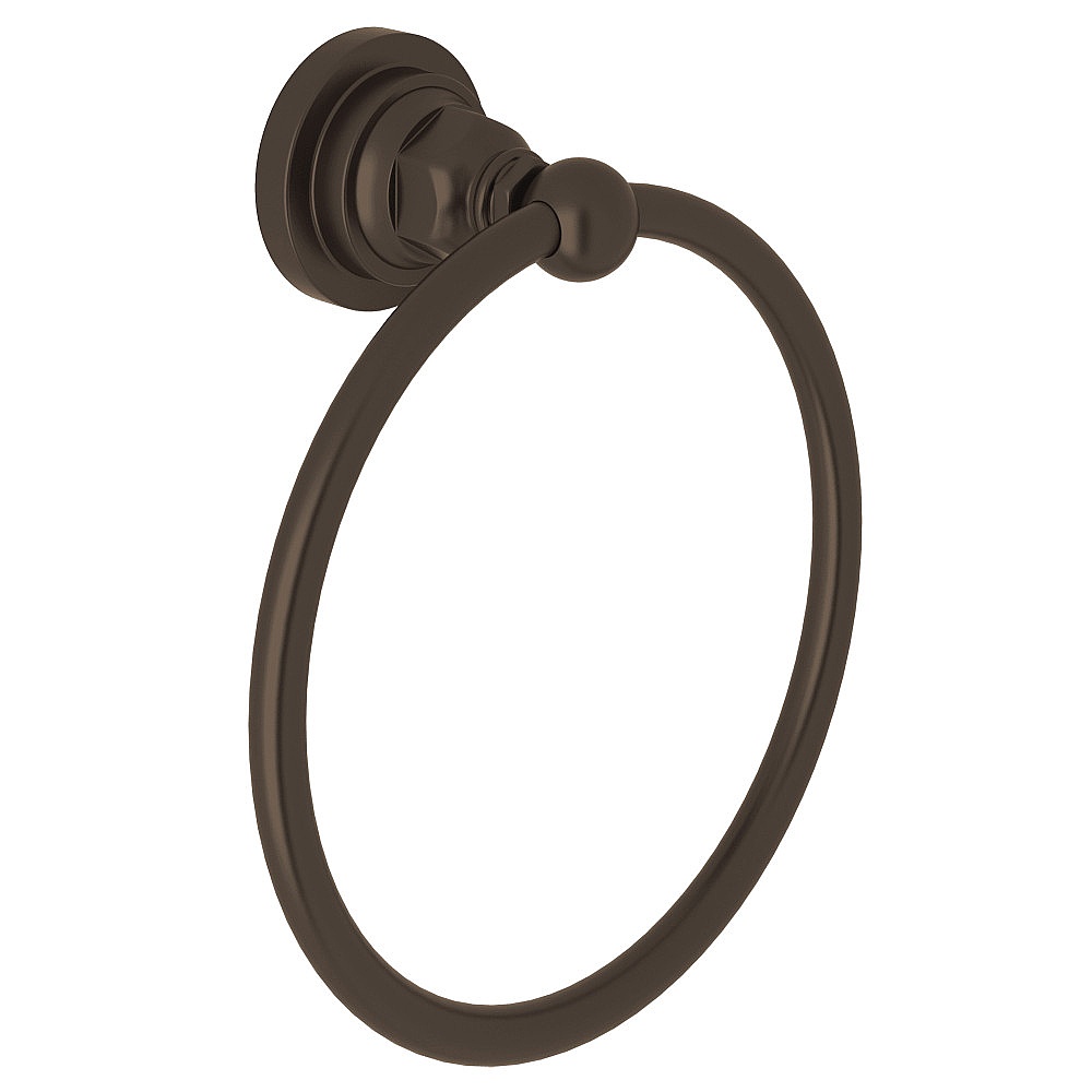Rohl A1485LITCB San Giovanni™ Towel Ring - Tuscan Brass