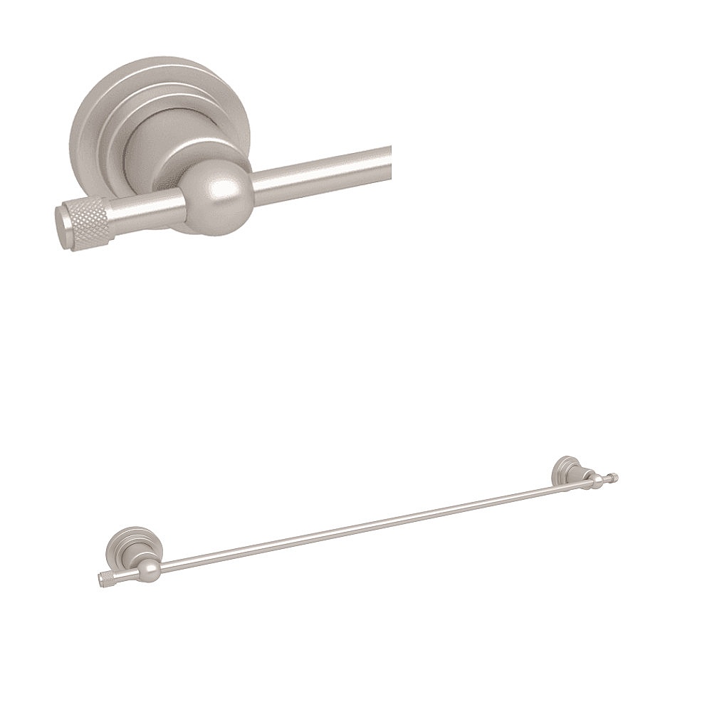 Rohl A1486IWSTN Campo™ 24" Towel Bar - Satin Nickel