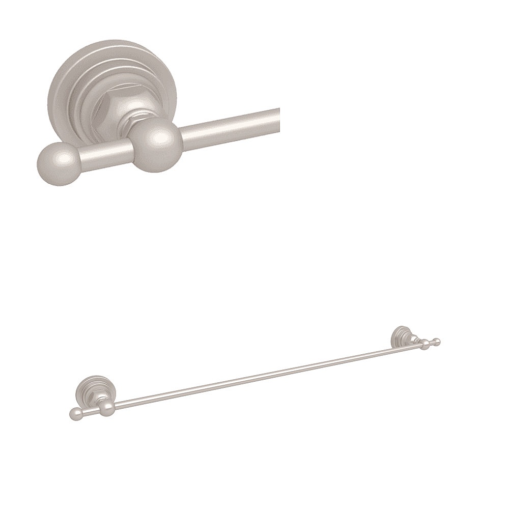Rohl A1486LISTN San Giovanni™ 24" Towel Bar - Satin Nickel