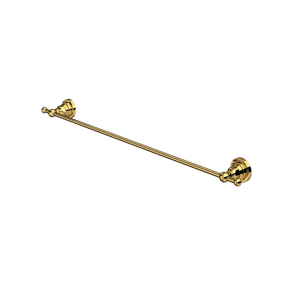 Rohl A1486LIULB San Giovanni™ 24" Towel Bar - Unlacquered Brass