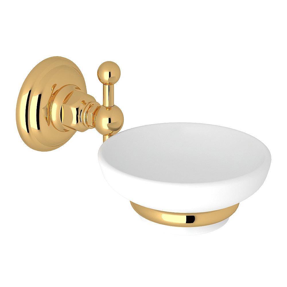 Rohl A1487IB Wall Mount Soap Dish - Italian Brass
