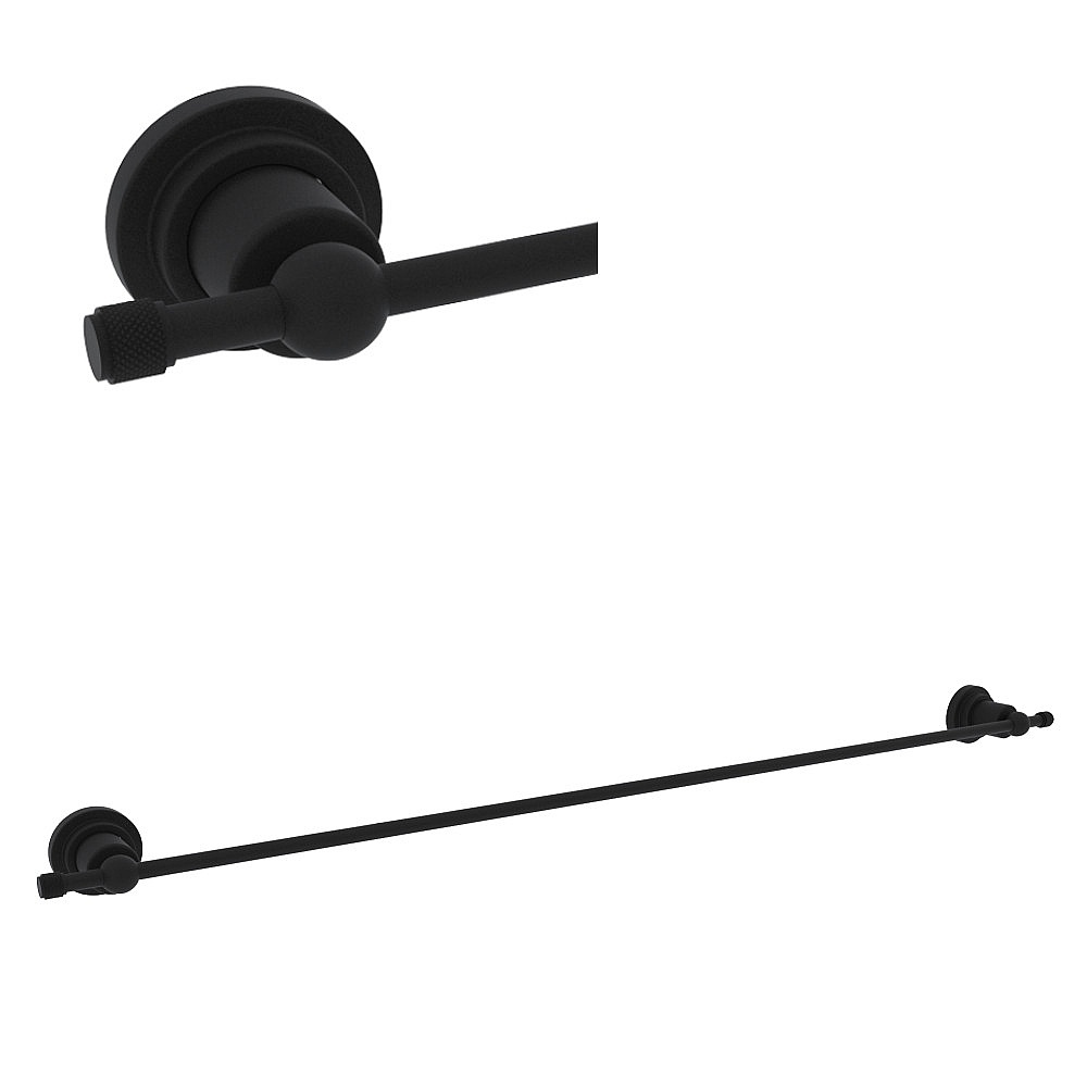 Rohl A1489IWMB Campo™ 30" Towel Bar - Matte Black
