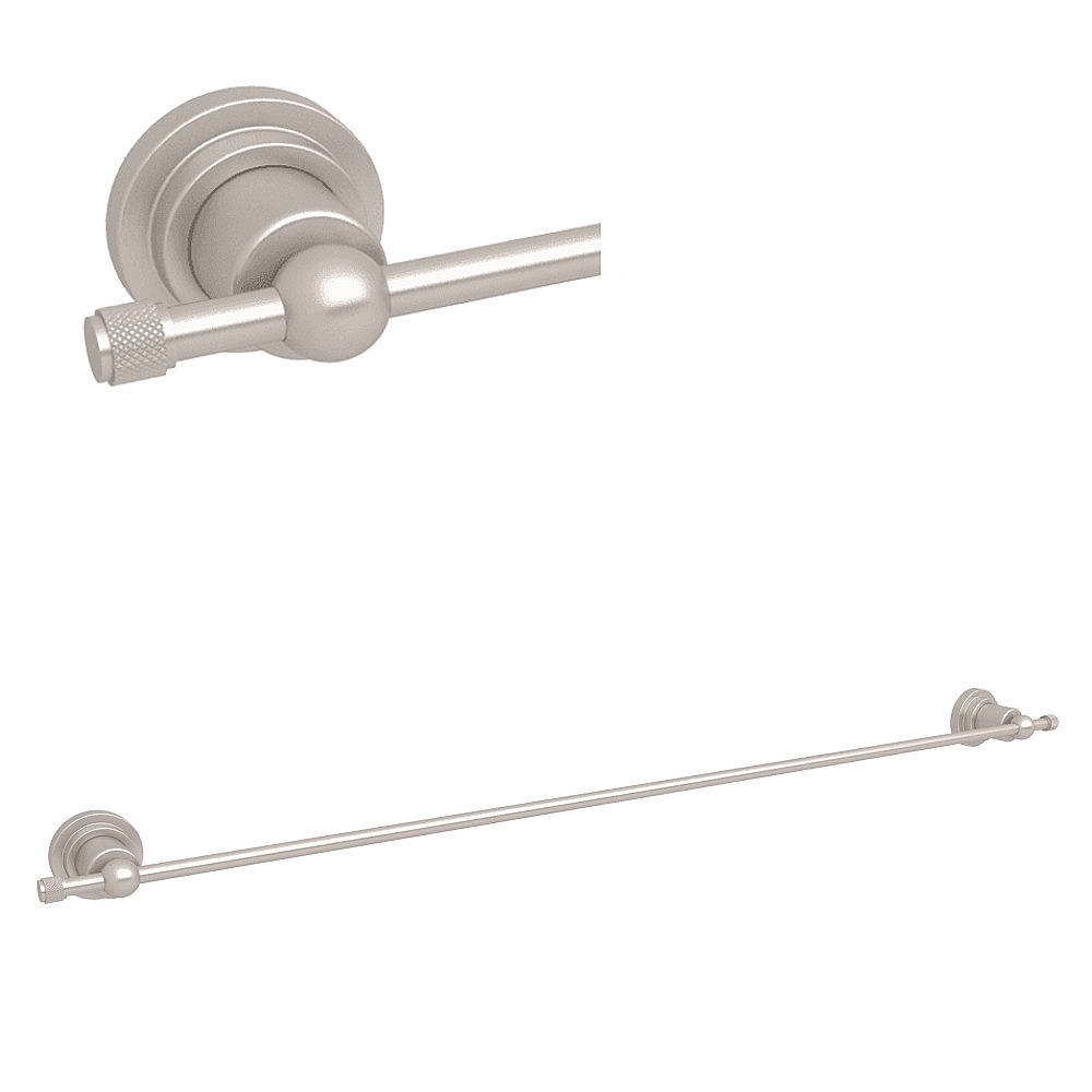 Rohl A1489IWSTN Campo™ 30" Towel Bar - Satin Nickel
