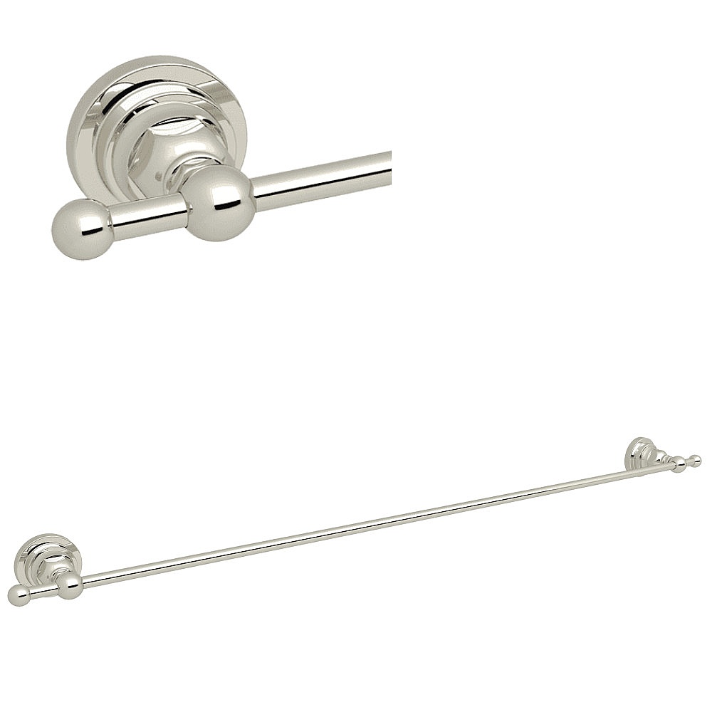 Rohl A1489LIPN San Giovanni™ 30" Towel Bar - Polished Nickel