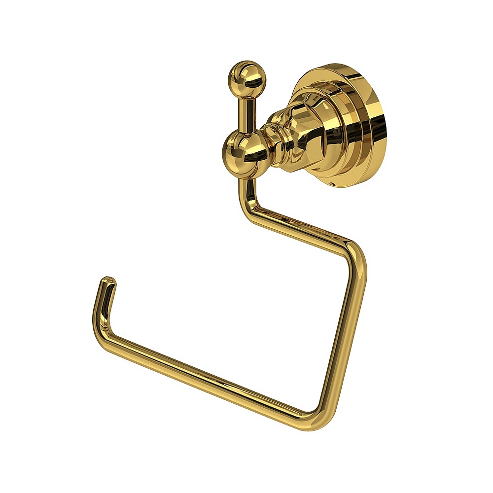 Rohl A1492LIULB San Giovanni™ Toilet Paper Holder - Unlacquered Brass