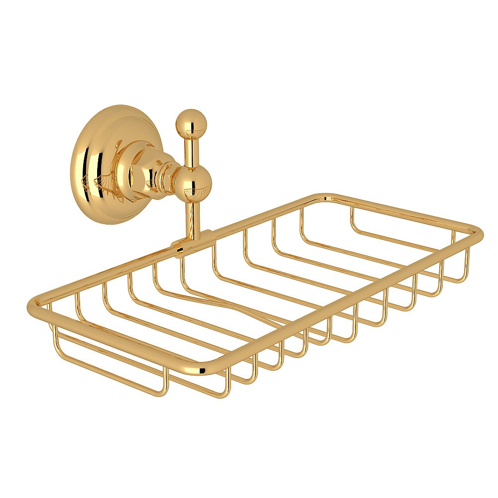 Rohl A1493IB Soap Basket - Italian Brass