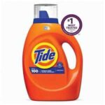 Tide 12104 Laundry Detergent, 42 oz, Liquid, Original