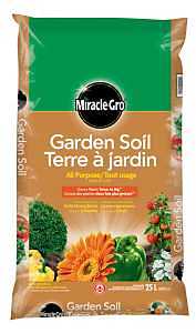 Miracle-Gro 72231431 All-Purpose Garden Soil, 25 L
