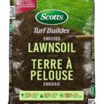 Scotts 79531270 Enriched Lawn Soil, 96 sq-ft Coverage Area, 28.3 L Bag