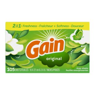 Gain 97835 Softener Sheet, Original, Fabric