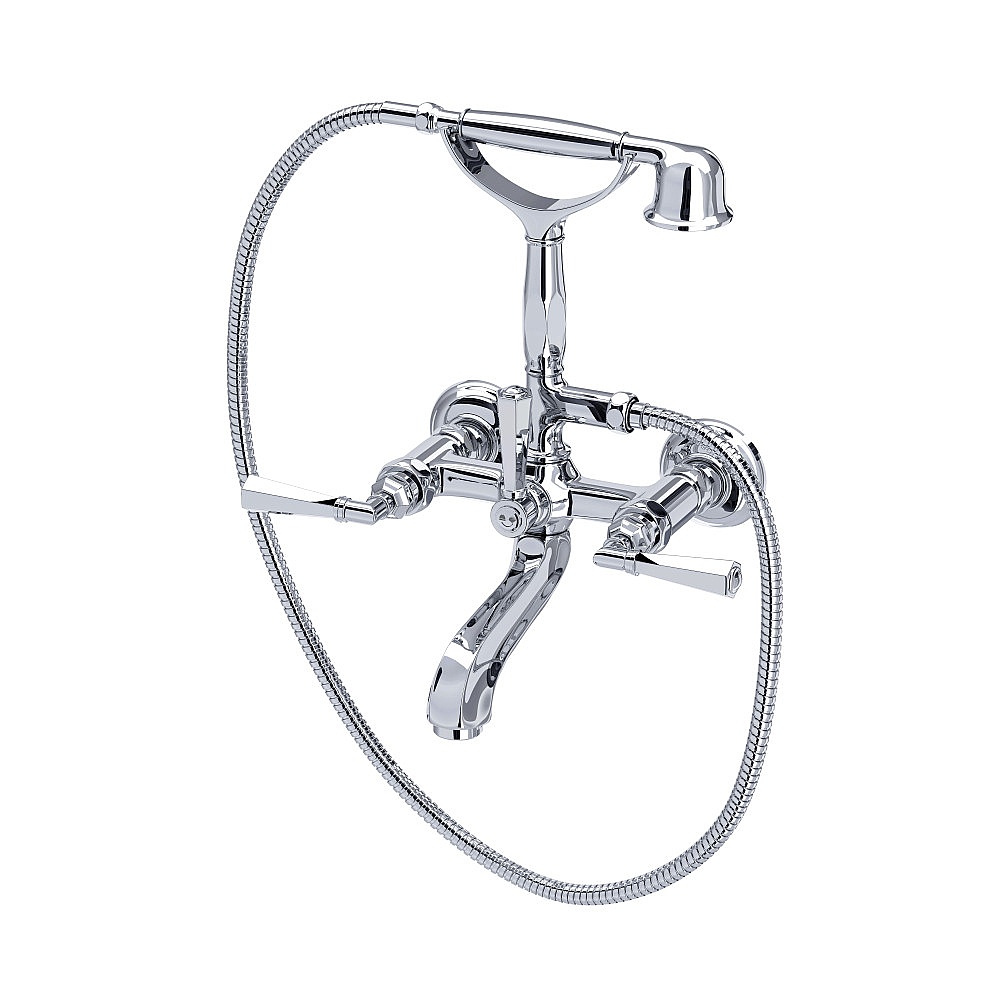Rohl A1901LMAPC Palladian® Exposed Wall Mount Tub Filler - Polished Chrome