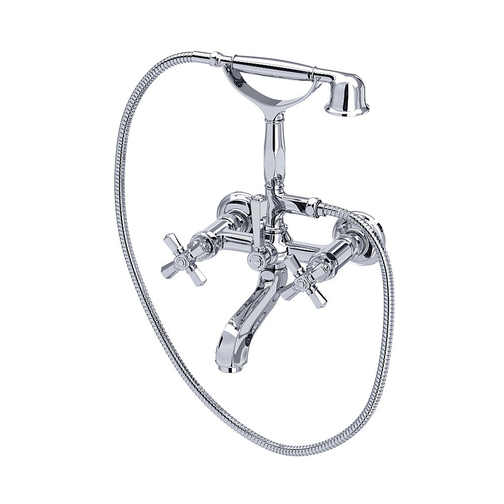 Rohl A1901XMAPC Palladian® Exposed Wall Mount Tub Filler - Polished Chrome