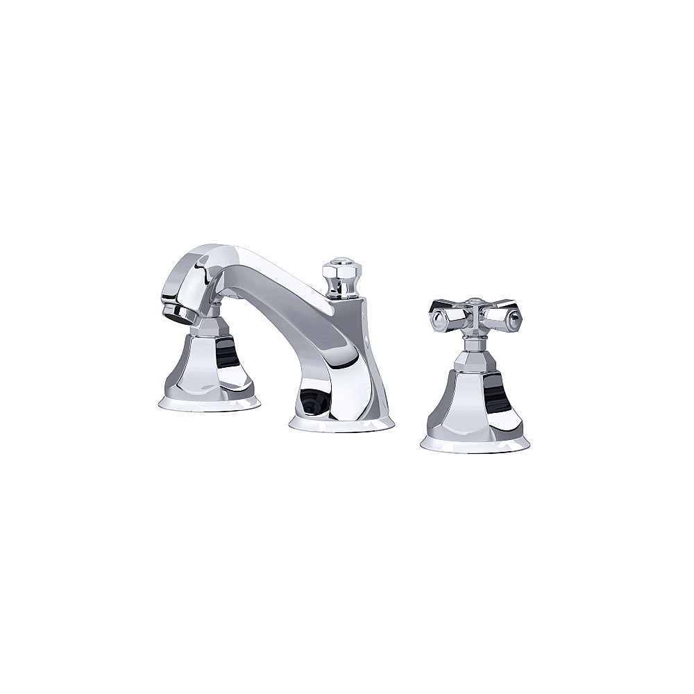 Rohl A1908XMAPC-2 Palladian® Widespread Lavatory Faucet With Low Spout - Polished Chrome