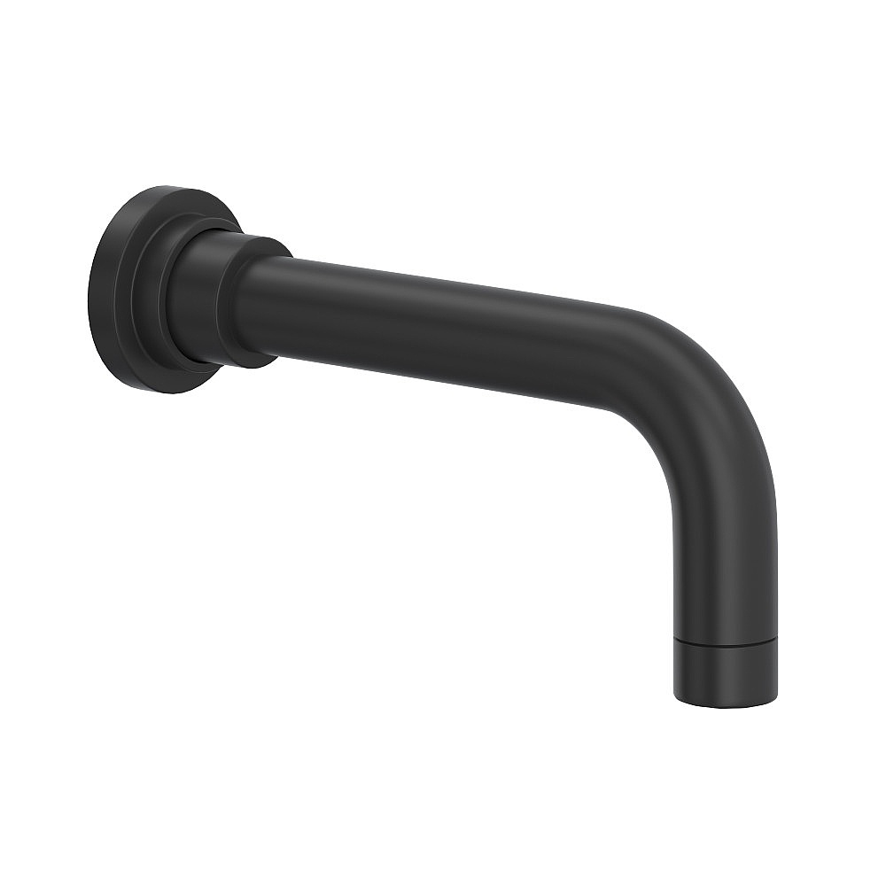 Rohl A2203MB Lombardia® Wall Mount Tub Spout - Matte Black