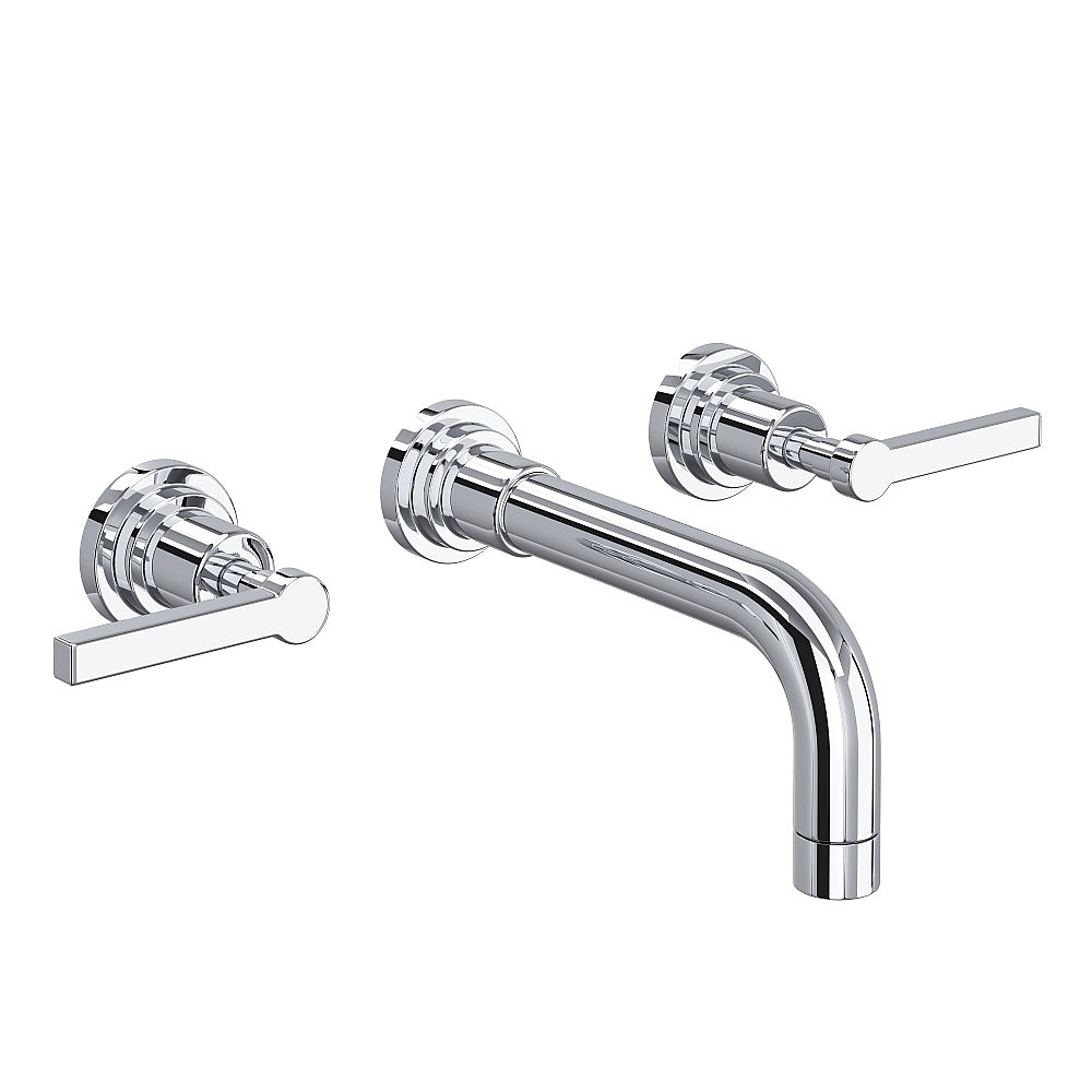Rohl A2207LMAPCTO-2 Lombardia® Wall Mount Lavatory Faucet Trim - Polished Chrome