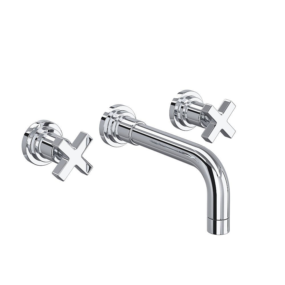 Rohl A2207XMAPCTO-2 Lombardia® Wall Mount Lavatory Faucet Trim - Polished Chrome