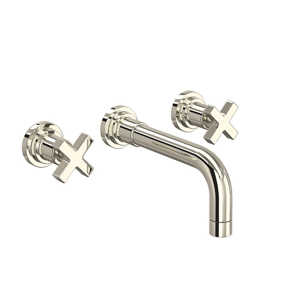 Rohl A2207XMPNTO-2 Lombardia® Wall Mount Lavatory Faucet Trim - Polished Nickel