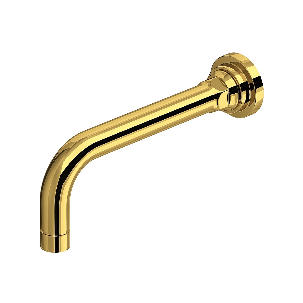 Rohl A2303ULB San Giovanni™ Wall Mount Tub Spout - Unlacquered Brass