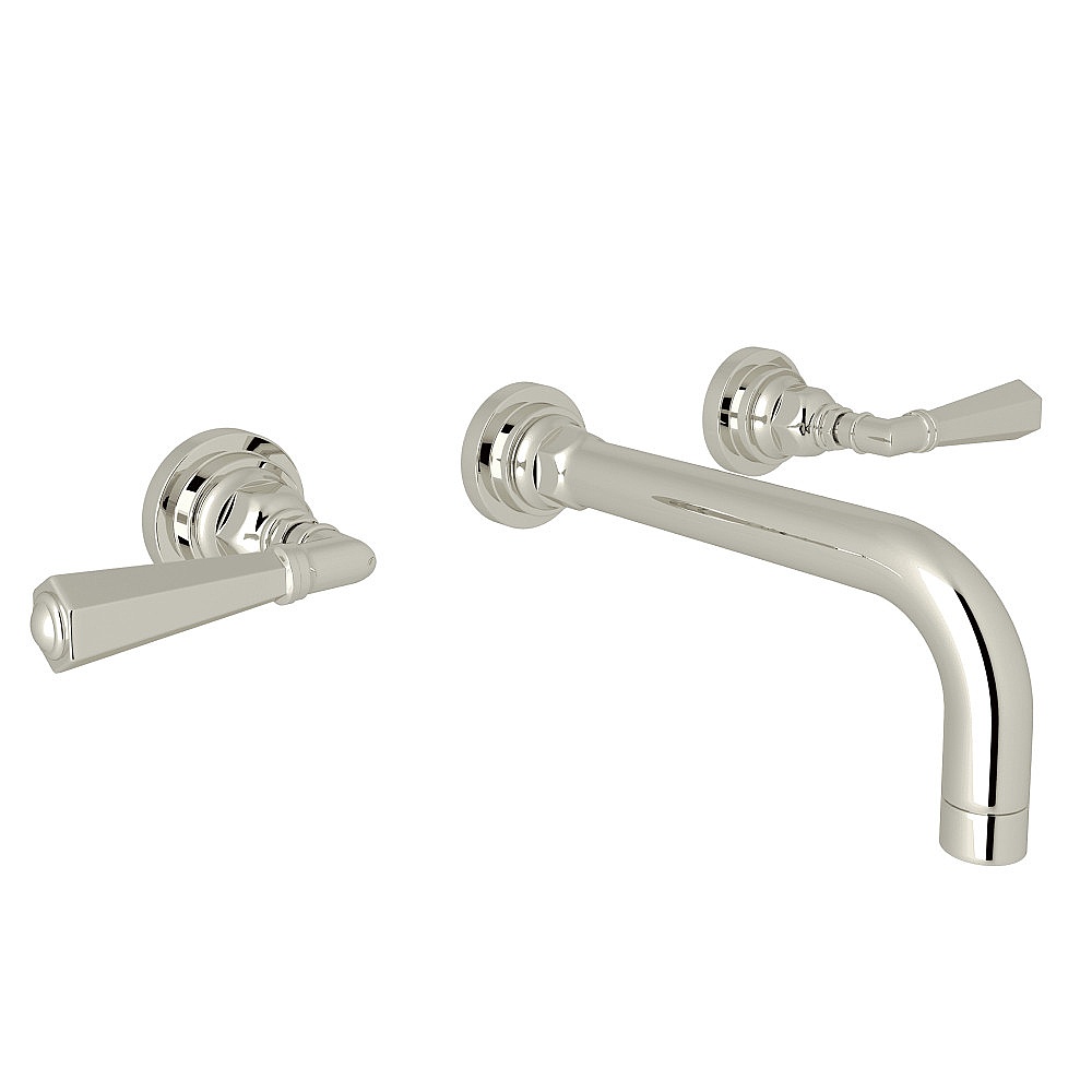 Rohl A2307LMPNTO-2 San Giovanni™ Wall Mount Lavatory Faucet Trim - Polished Nickel