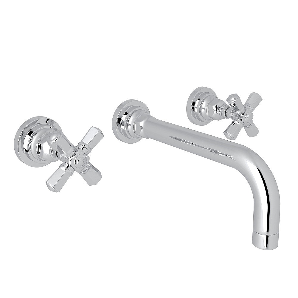 Rohl A2307XMAPCTO-2 San Giovanni™ Wall Mount Lavatory Faucet Trim - Polished Chrome